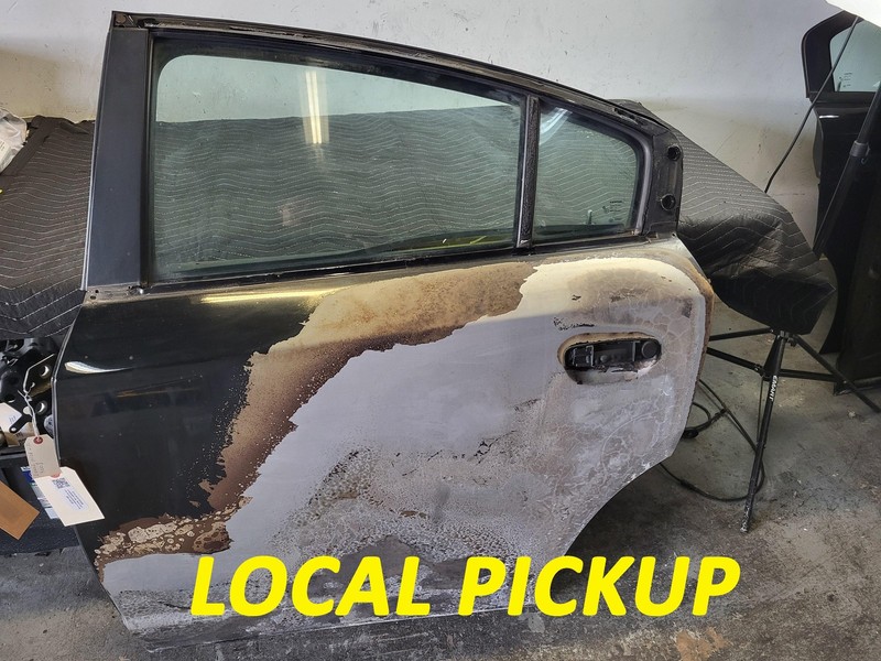 Used Oem Dodge Left Driver Rear Door for 2011-2023 Charger