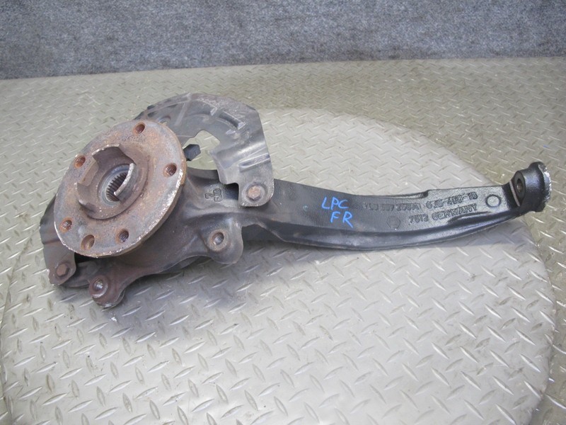 2008-2010 PORSCHE CAYENNE 957 AWD TURBO FRONT RIGHT SPINDLE KNUCKLE WHEEL HUB