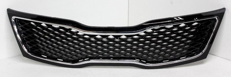 OEM Kia Optima EX, LX (2.4L) Upper Grille 86350-4C500 - 1 Clip Missing