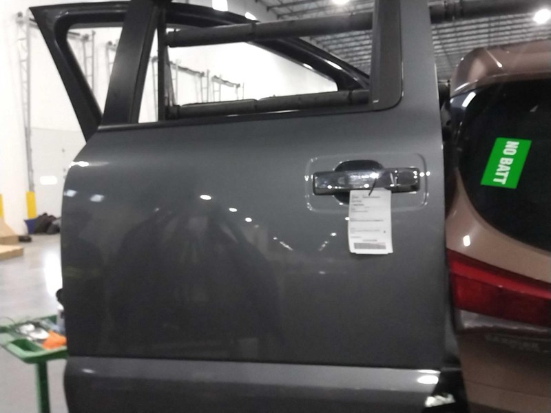 2018 Nissan Titan Left Rear Door Grey 116150 Used OEM 137k Miles
