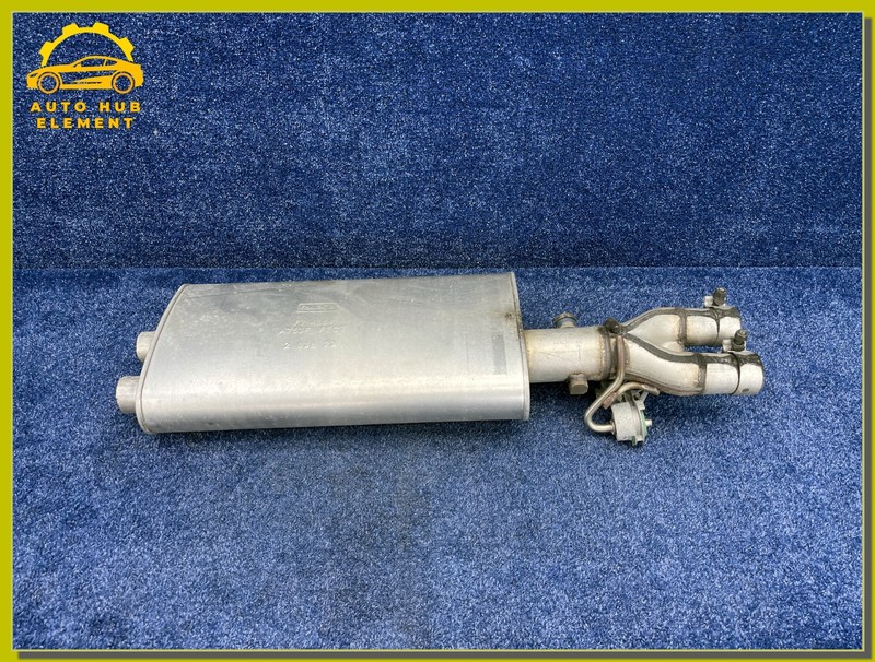2020-2024 LINCOLN AVIATOR REAR EXHAUST MUFFLER ASSEMBLY WITH ADAPTIVE VALVE OEM