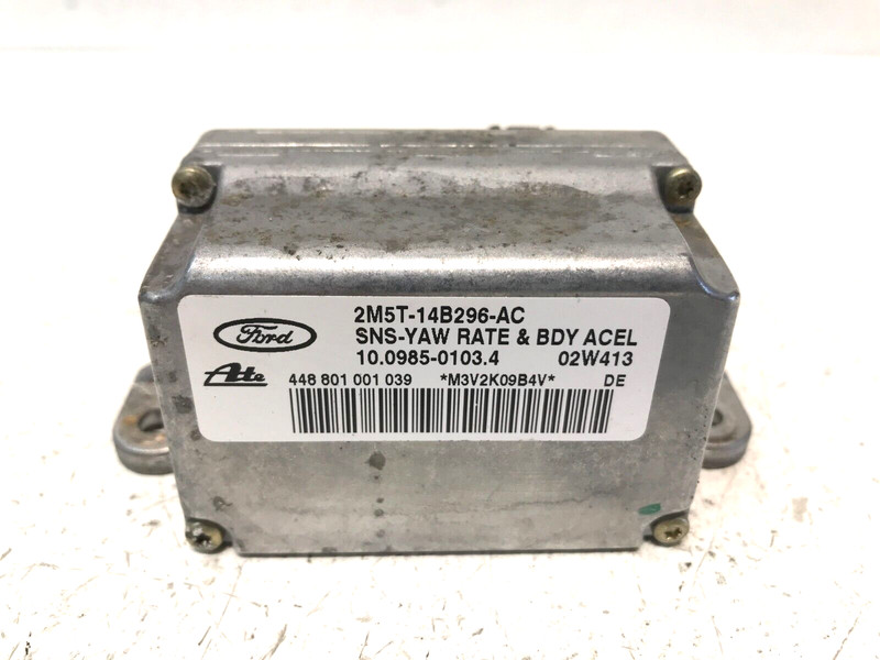 03-08 Jaguar S-Type YAW Rate Body Sensor Module Unit OEM 2M5T-14B296-AC
