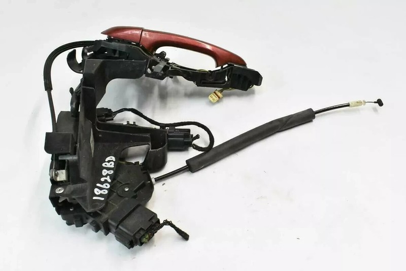 10-15 Jaguar X250 XF XFR Front Right Exterior Door Handle w/ Cable & Bracket OEM