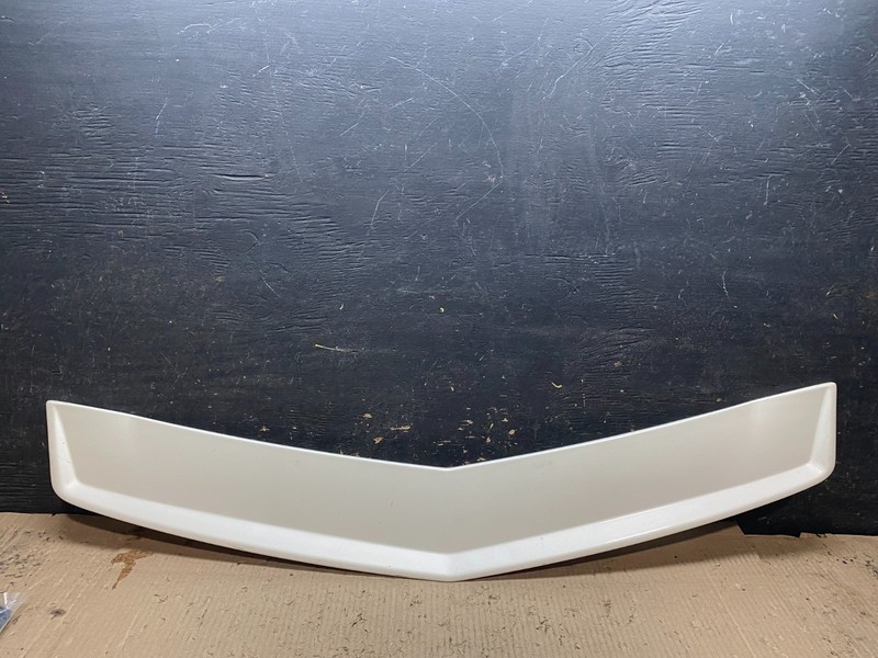 2003 to 2007 Cadillac CTS Trunk Spoiler Wing White OEM X8234 PS