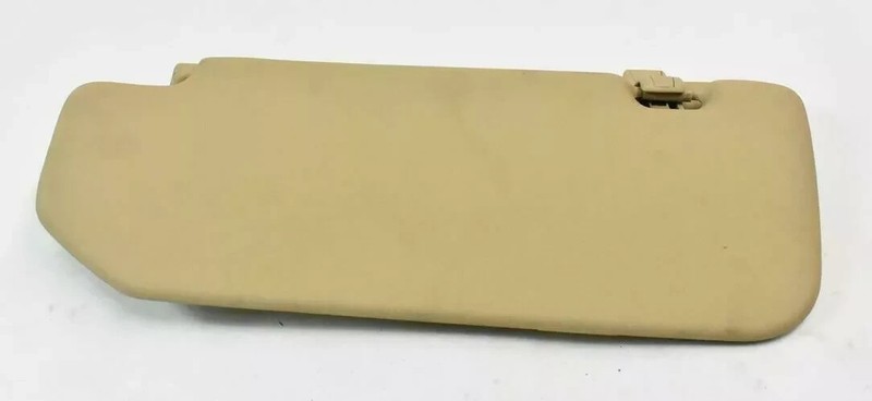 09-13 Mercedes W251 R350 R320 Front Right Side Sun Visor Sun Shade Beige OEM