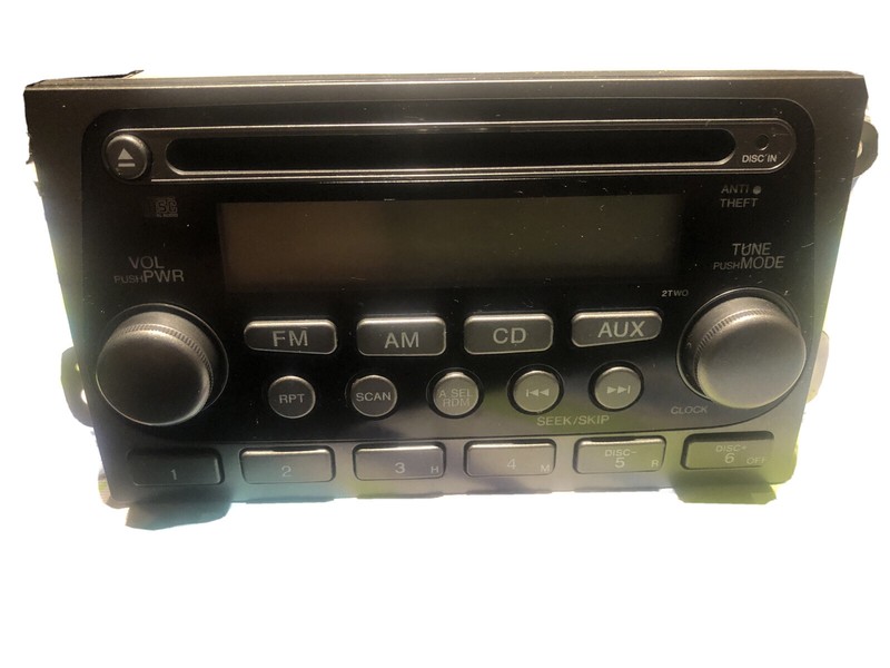 Have Code HondaElement Radio2003-2005CD RADIO AM/FM PLAYER RECEIVER STERIO