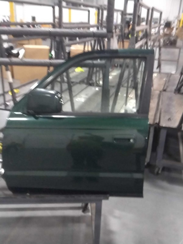 1999 Toyota 4Runner Left Door Green, Minor Sun Damage, OEM Part 382527
