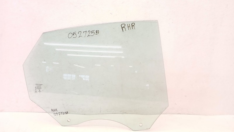 16-23 JAGUAR X260 XF XFR XFS SEDAN DOOR GLASS WINDOW REAR RIGHT OEM 052725B