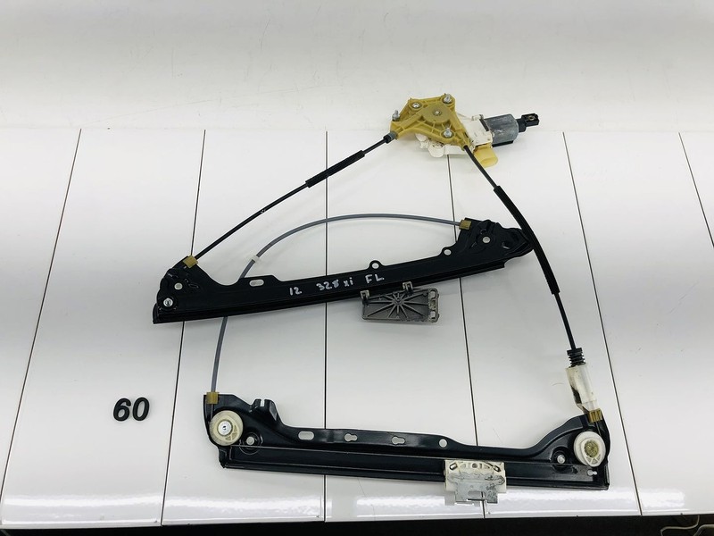 07-13 BMW 328I E92 FRONT LEFT DRIVER SIDE DOOR WINDOW REGULATOR OEM