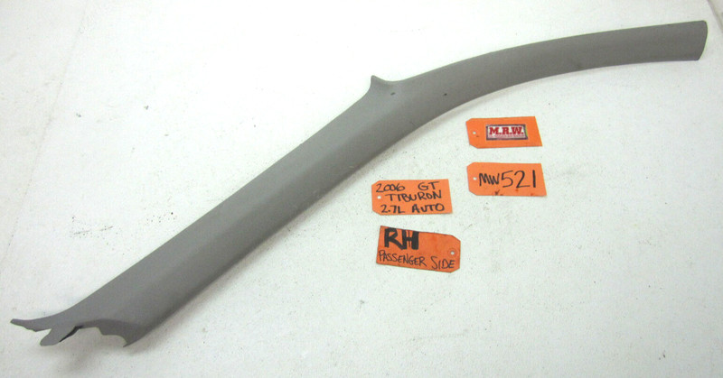 WINDSHIELD TRIM DASH Passenger SIDE A PILLAR PILLER RH for 03-08 HYUNDAI TIBURON