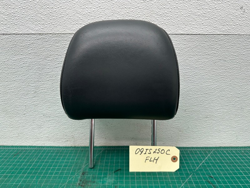 10-11 Lexus IS250 IS350 FRONT LEFT DRIVER SEAT HEADREST Black OEM