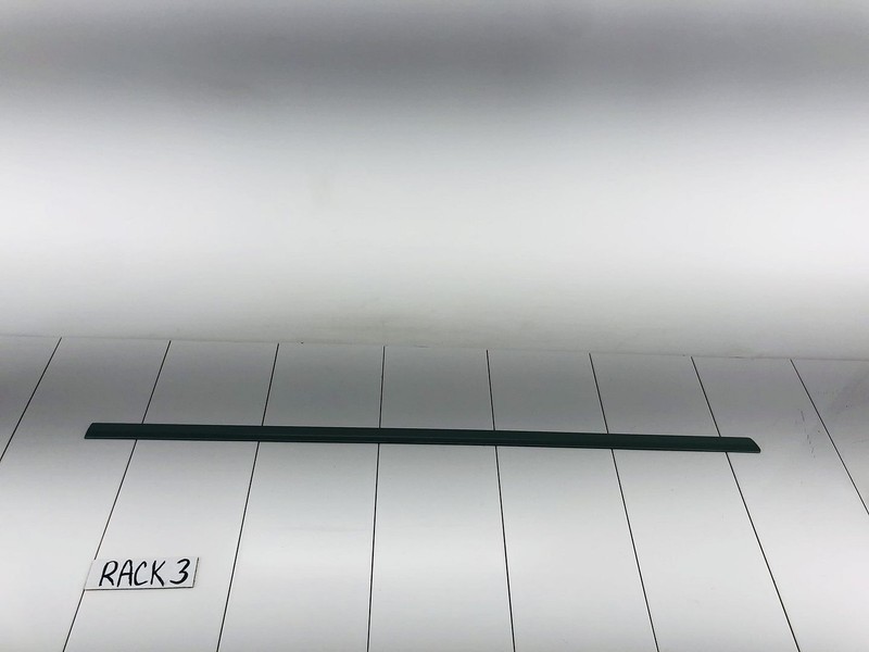 12-17 FIAT 500 FRONT LEFT EXTERIOR LOWER DOOR MOLDING VERDE LIBERO E BELLO OEM