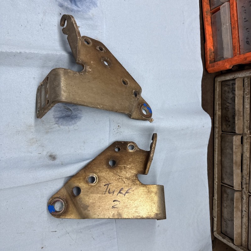 Club Car carryall turf 2 FE350Transaxle Rear End, Mounting Brackets
