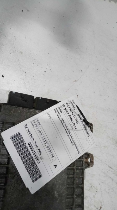 2013 INFINITI JX35 Engine Control Module ECM OEM 237103JA6A 90K Miles