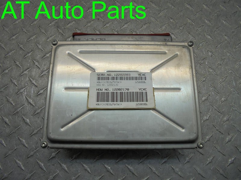 00 01 02 03 S10 S15 SONOMA 2.2L ENGINE CONTROL MODULE 12202203