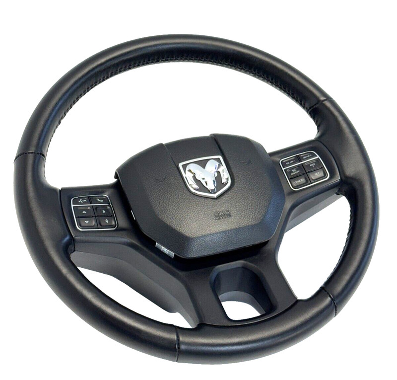 ✅ 2013-2024 RAM 1500 CLASSIC 2500 3500 4TH GEN OEM STEERING WHEEL LEATHER HEATED
