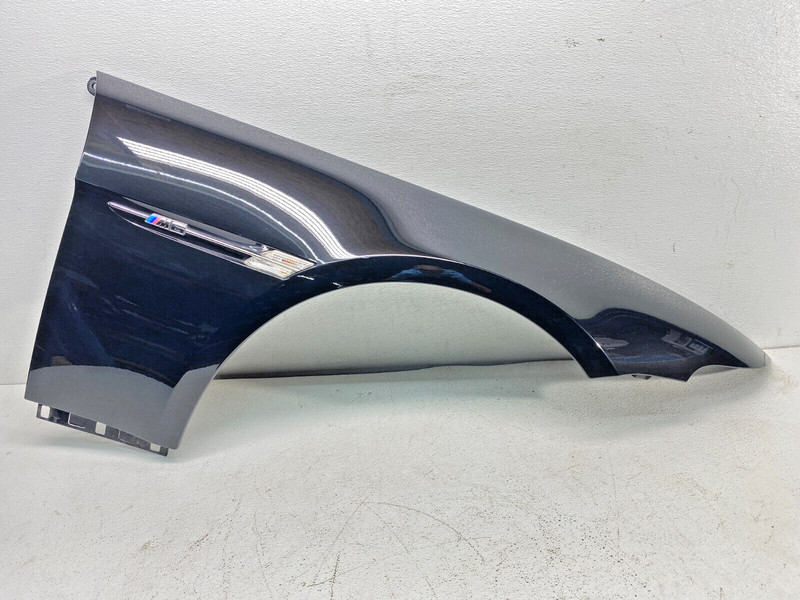 06-10 BMW E63 E64 M6 Right Passenger Side Fender Cover Panel Black Sapphire OEM✅