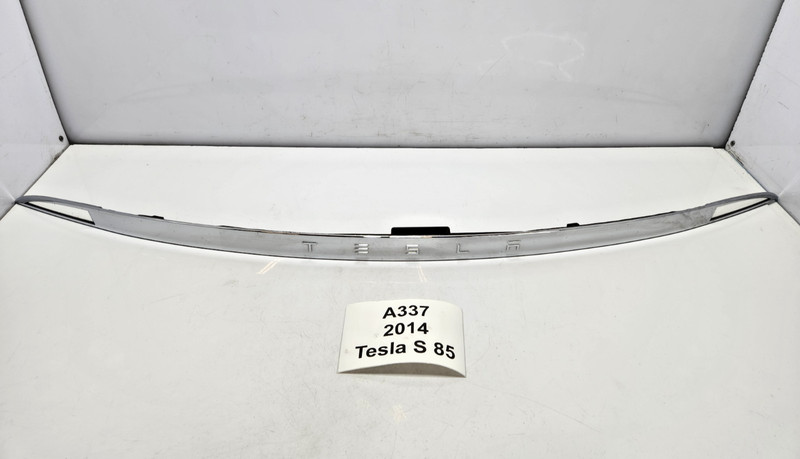 ✅ 2012-2020 OEM Tesla Model S Rear Trunk Lid Liftgate Trim Molding Chrome *