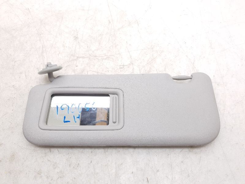 Driver Sun Visor Prius C VIN B3 7th And 8th Digit Fits 12-15 PRIUS Gry LB28