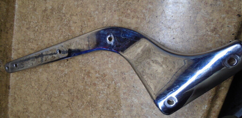 1996 Kawasaki Vulcan VN800 VN 800 Rear Chrome Fender Rail Back Trim VN800A Mount