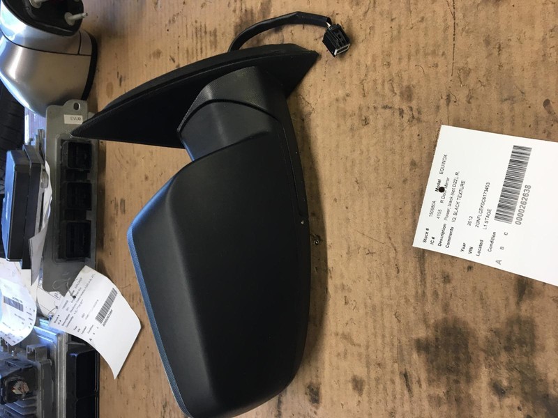 2012 EQUINOX Right passenger Door Mirror Power black texture OEM 12 13 14