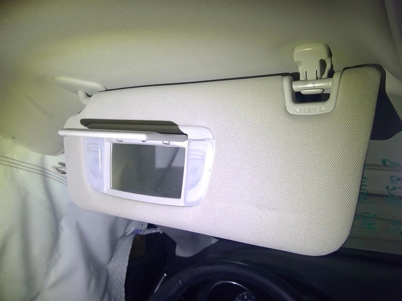 Driver Left Sun Visor Sedan Fits 15-25 LEGACY 1754375