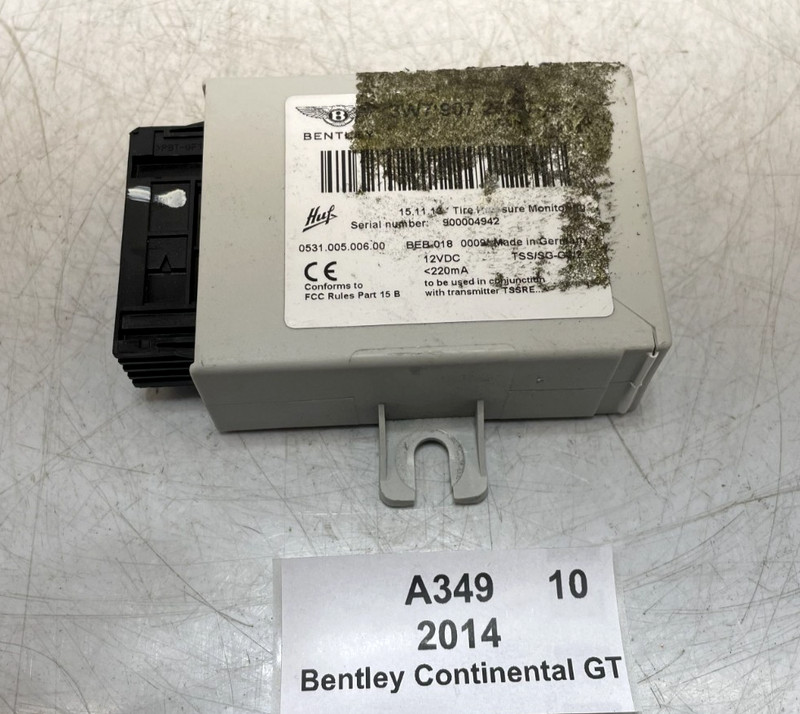✅ 2012-2018 OEM Bentley Continental GT Tire Pressure Monitor Control Module