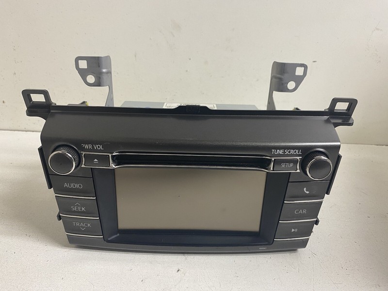 2013 Toyota RAV4 100067 NON-NAV Radio Stereo Menu Screen 86140-42010 Info Center