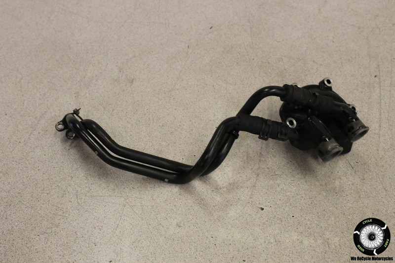2015 BMW F800GT ENGINE WATER COOLANT PUMP COVER W LINES PIPES HOSES F 800 GT 15