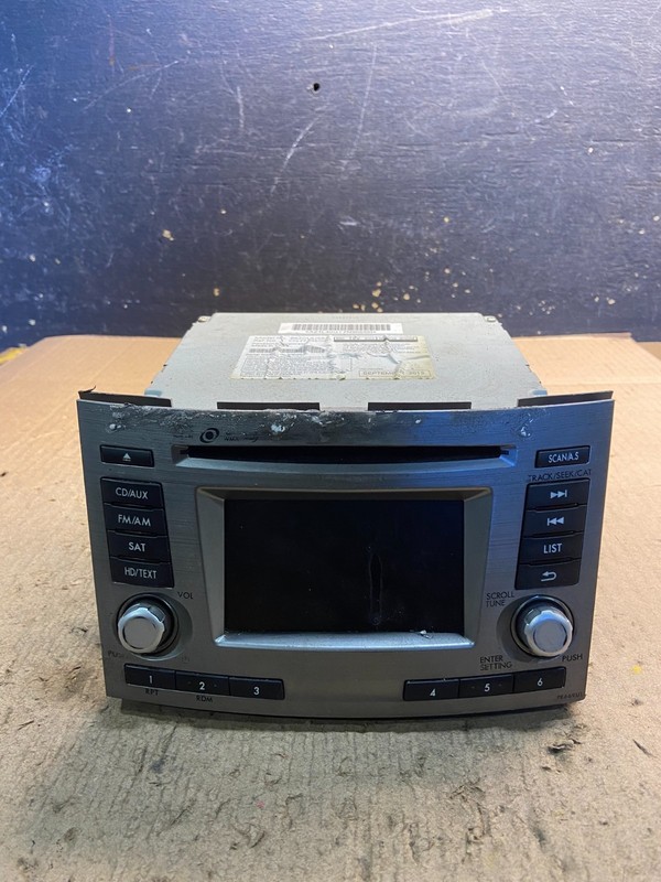 2013 to 2014 Subaru Outback Legacy Am Fm Cd Player AM/FM Radio Z2080 DG