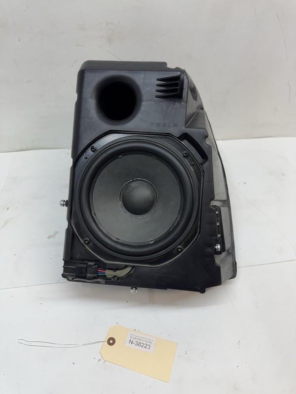 2017-2023 Tesla Model 3 Rear Subwoofer Speaker Box OEM 1079747-00-D 38223 M2
