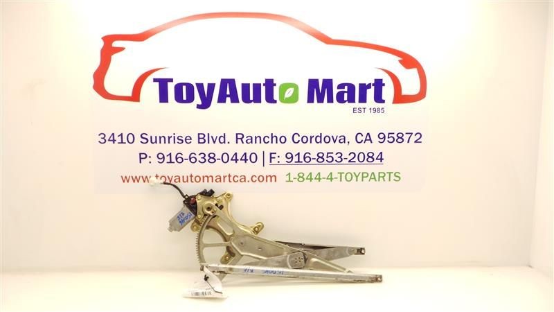 01-03 TOYOTA PRIUS 1.5L FWD AT PASSENGER SIDE FRONT WINDOW REGULATOR