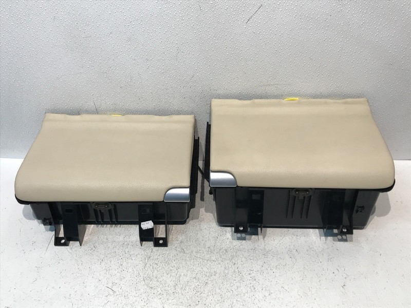 03-08 Mercedes SL500 Rear Left Right Side Storage Compartment OEM Pair Beige