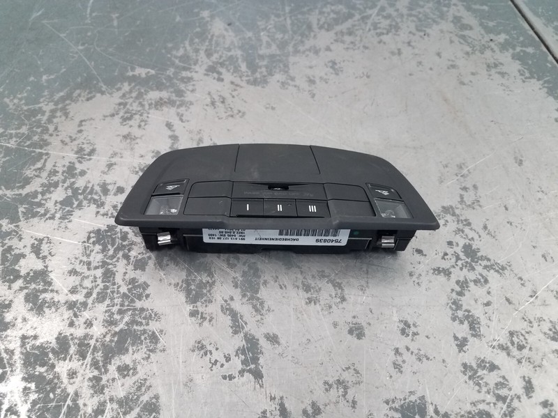 2016 Porsche 981 Cayman GT4 Overhead Console / Dome Lights #1352 V9