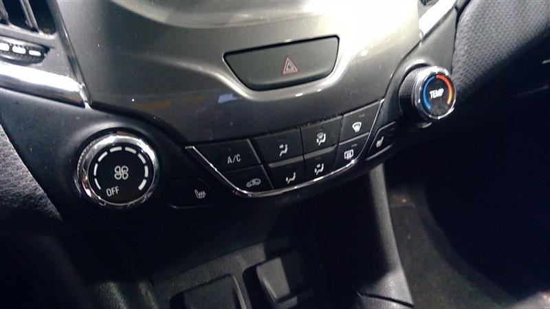 Temperature Control With Heated Seat KA1 Opt C67 Fits 16-18 CRUZE 3273981