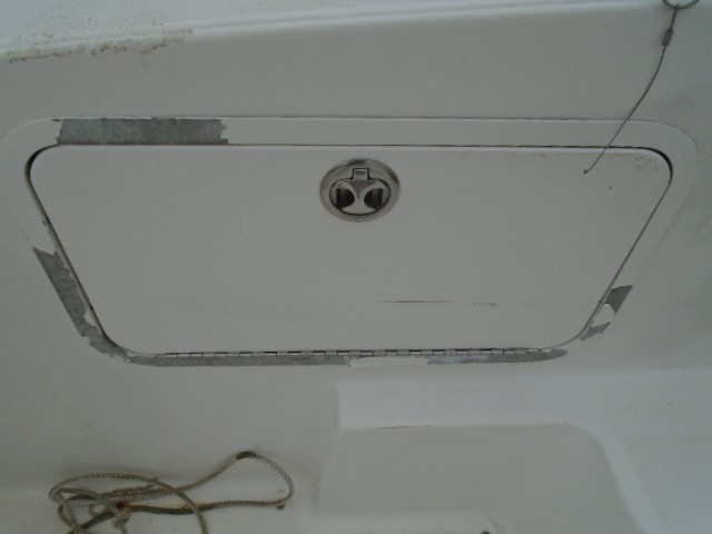USED 2001 SEA RAY 28' 280 SUNDANCERPORT SIDE COCKPIT DOOR STORAGE HATCH