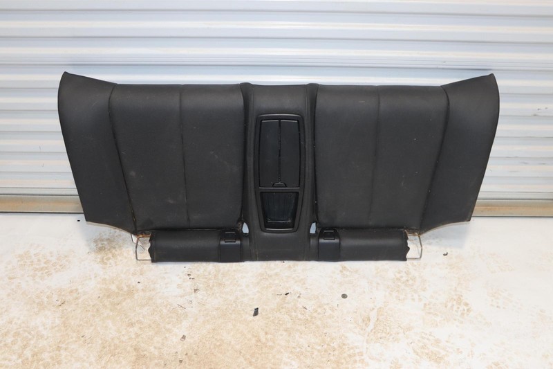 2019-2020 BMW 430I F33 REAR LOWER SEAT CUSHION BACKREST LEATHER BLACK OEM