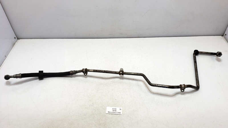 ✅ 17-19 OEM Mercedes C300 A205 RWD Auto Transmission Oil Cooler Feed Line Hose