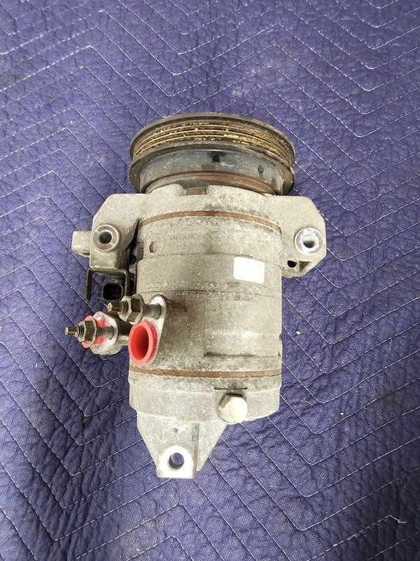 2011 2012 2013 2014 FORD MUSTANG V6 3.7L AC COMPRESSOR OEM USED