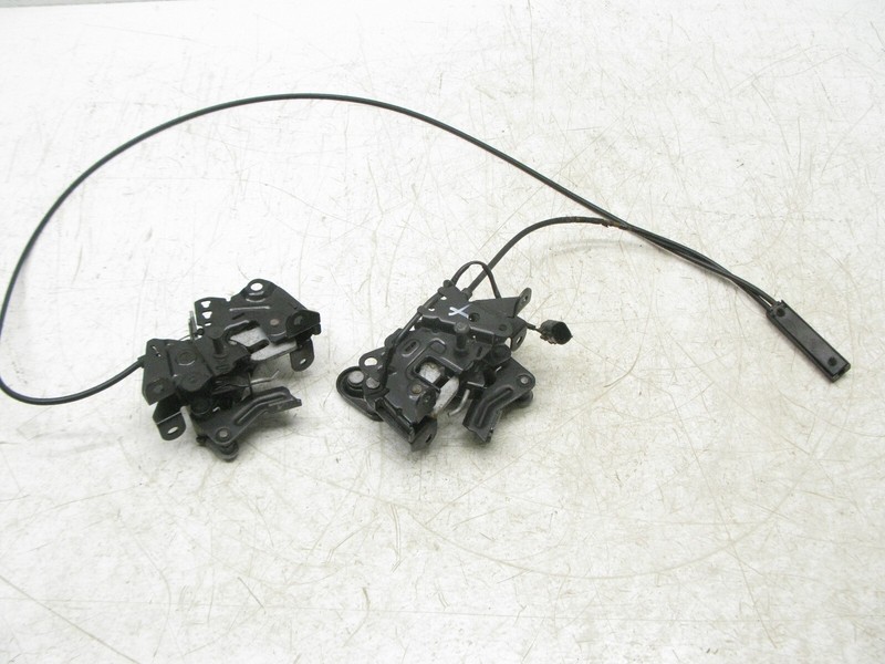 09-19 BMW F07 550i GT 740i M5 HOOD LATCH LOCK ACTUATOR SET LEFT RIGHT OEM 080222