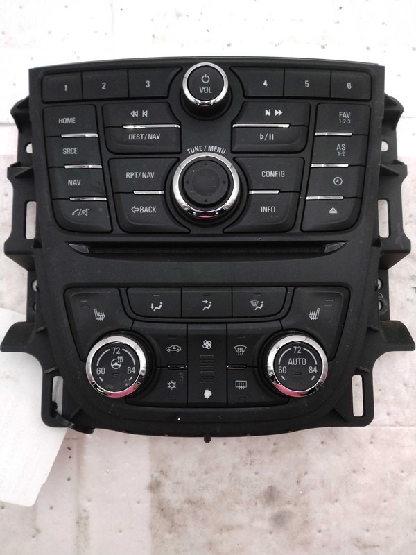2016 Buick Verano A/C Selector Switch OEM Black 22944958 101K Miles