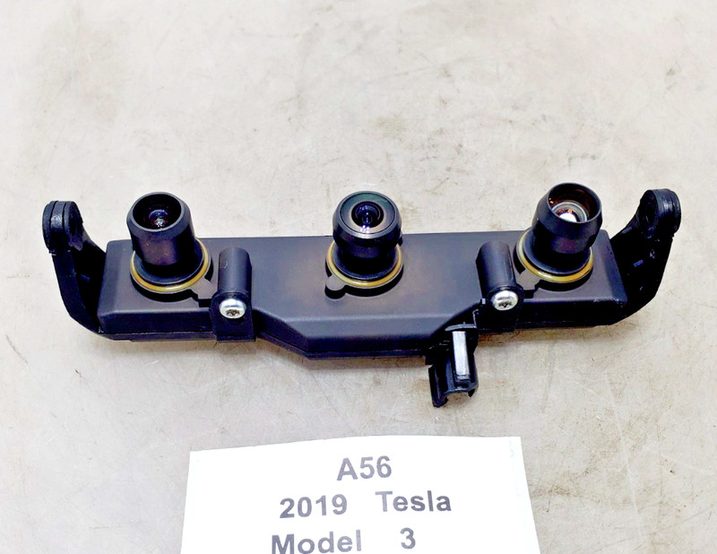 ✅ 2017-2023 OEM Tesla Model 3 Front Windshield Autopilot Triple Camera