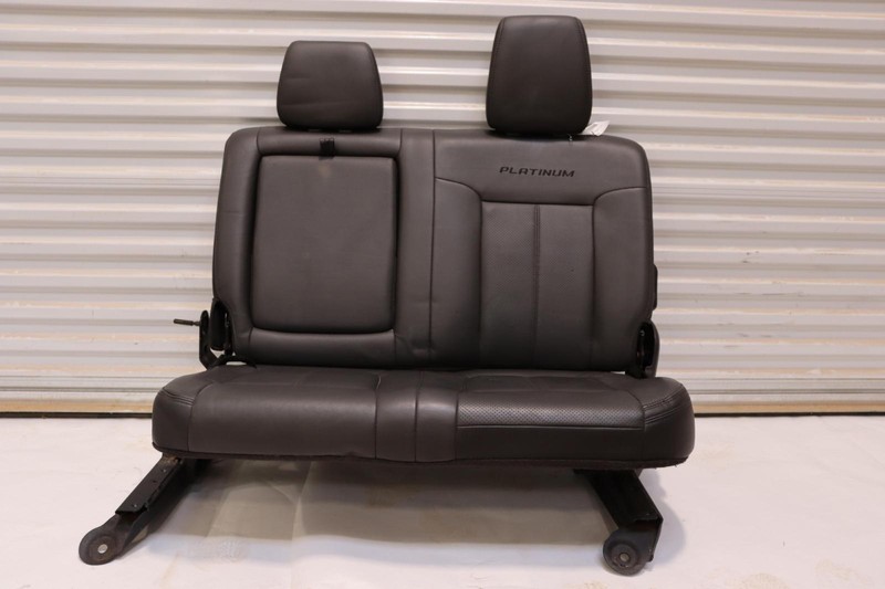 2011-2016 FORD F250 SD PLATINUM CREW CAB REAR LEFT SIDE SEAT LEATHER OEM