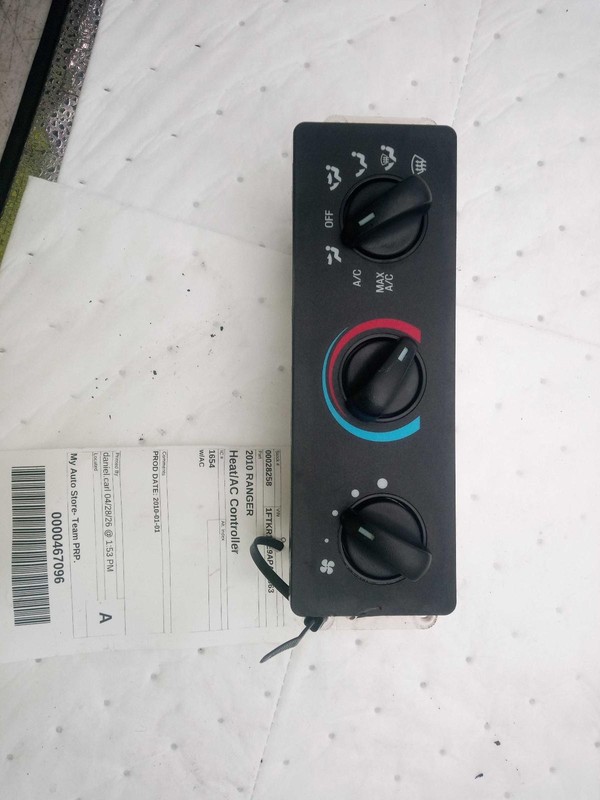 2010 Ford Ranger A/C Selector Switch OEM Blue 594271, 145K Miles, Warranty
