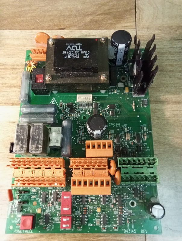 Honeywell Machine Control Assembly D43145 REV.