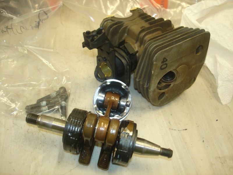 Husqvarna340 piston cylinderchainsaw part only
