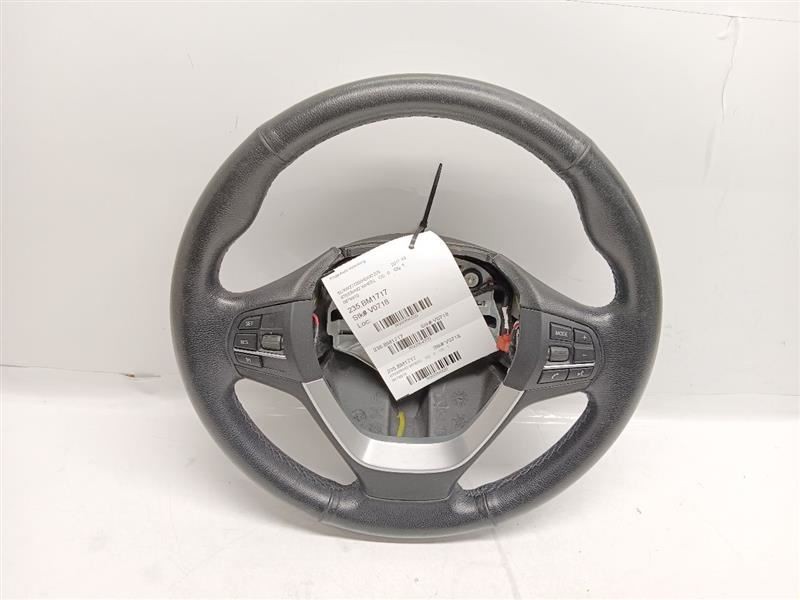 15-17 BMW F25 X3 Steering Wheel Black Leather