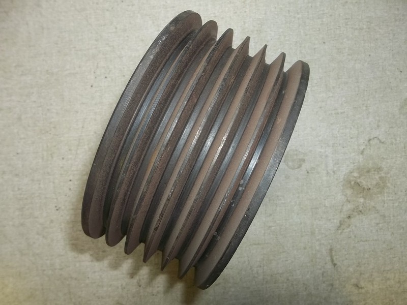 6-Groove Pulley Sheave 6-3V5.6 142mm OD 85mm/110mm ID *FREE SHIPPING*