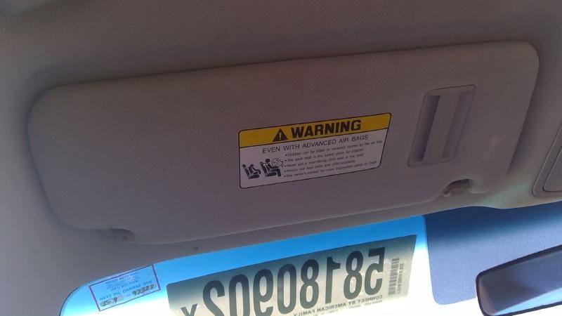Sun Visor HYUNDAI SONATA Left 15 16 17 18 19