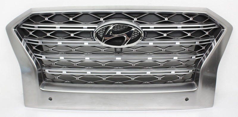 OEM Grille For Hyundai Palisade Limited, Ultimate Chrome 86350-S8AC0, Scratches
